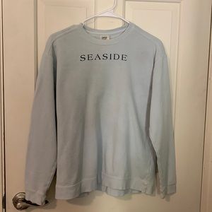 Blue seaside sweatshirt